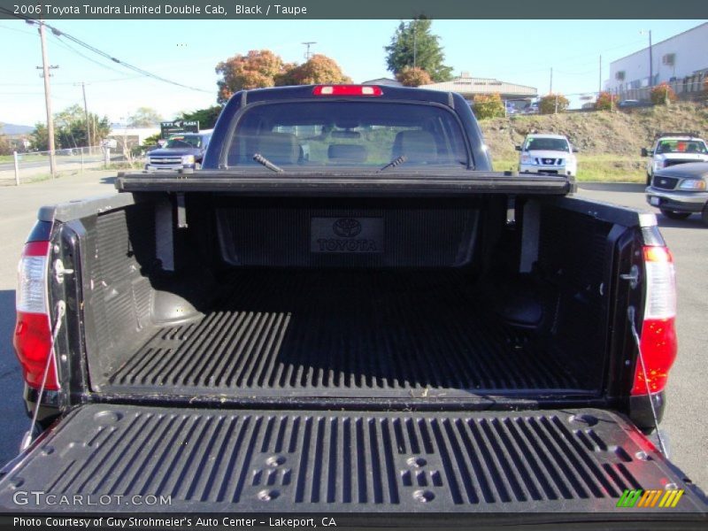 Black / Taupe 2006 Toyota Tundra Limited Double Cab
