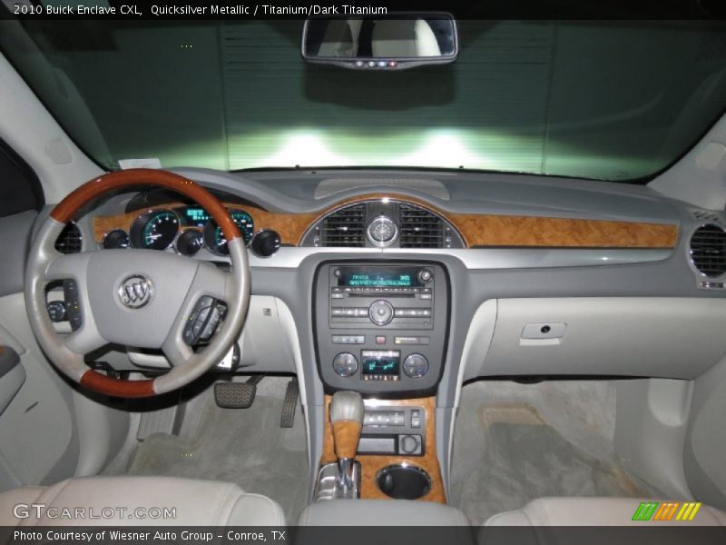 Dashboard of 2010 Enclave CXL