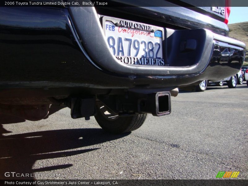 Black / Taupe 2006 Toyota Tundra Limited Double Cab