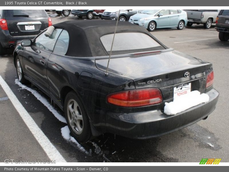 Black / Black 1995 Toyota Celica GT Convertible