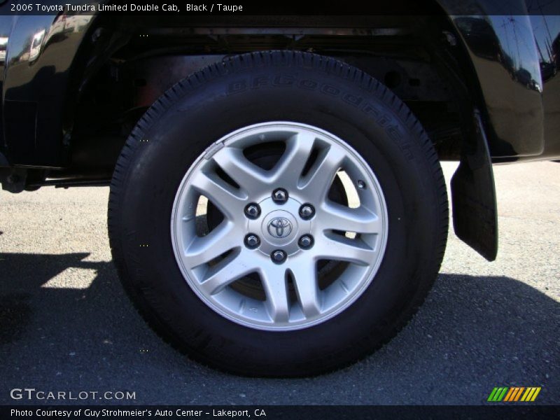 Black / Taupe 2006 Toyota Tundra Limited Double Cab