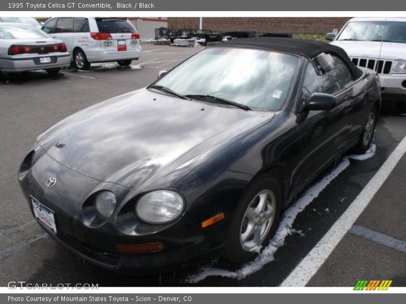 Black / Black 1995 Toyota Celica GT Convertible