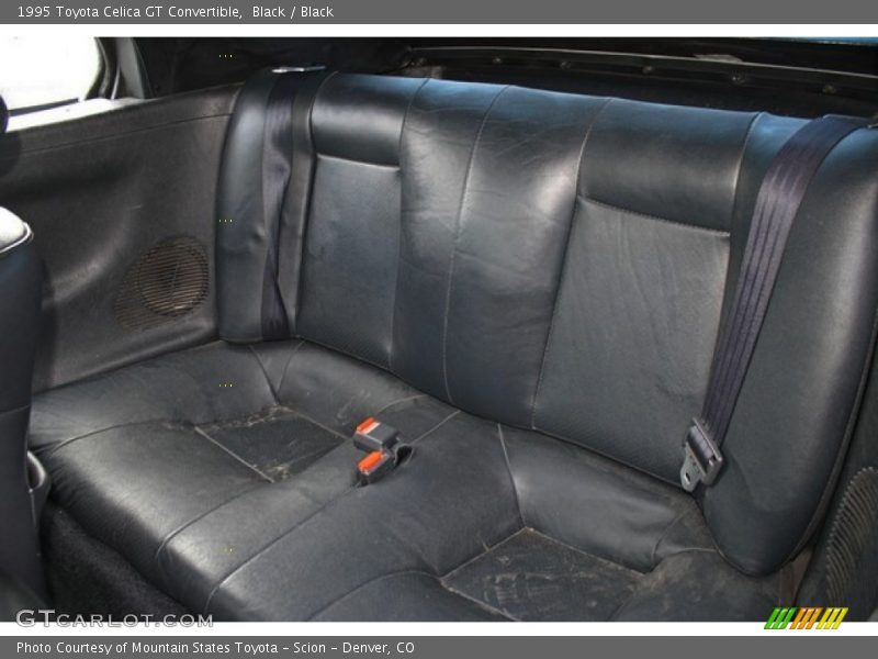 Rear Seat of 1995 Celica GT Convertible