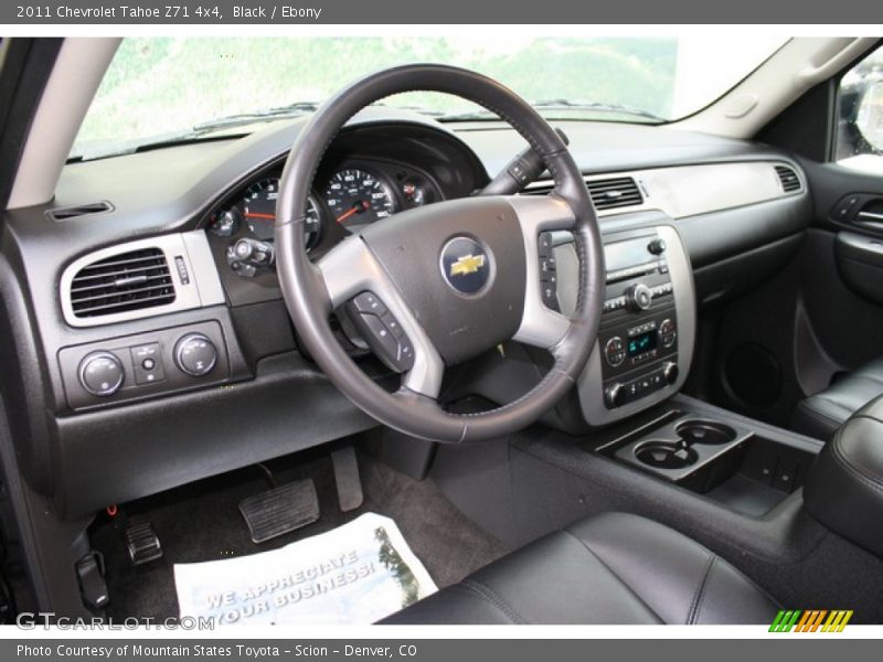 Black / Ebony 2011 Chevrolet Tahoe Z71 4x4