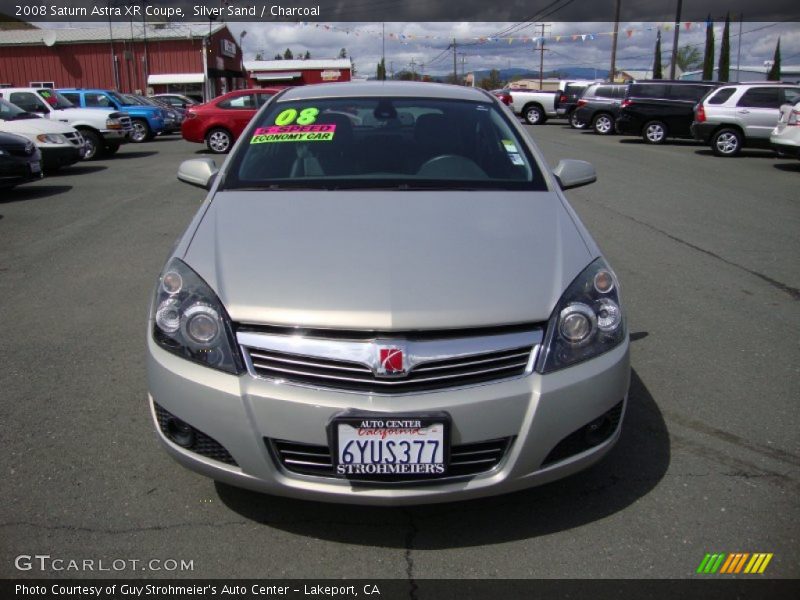 Silver Sand / Charcoal 2008 Saturn Astra XR Coupe