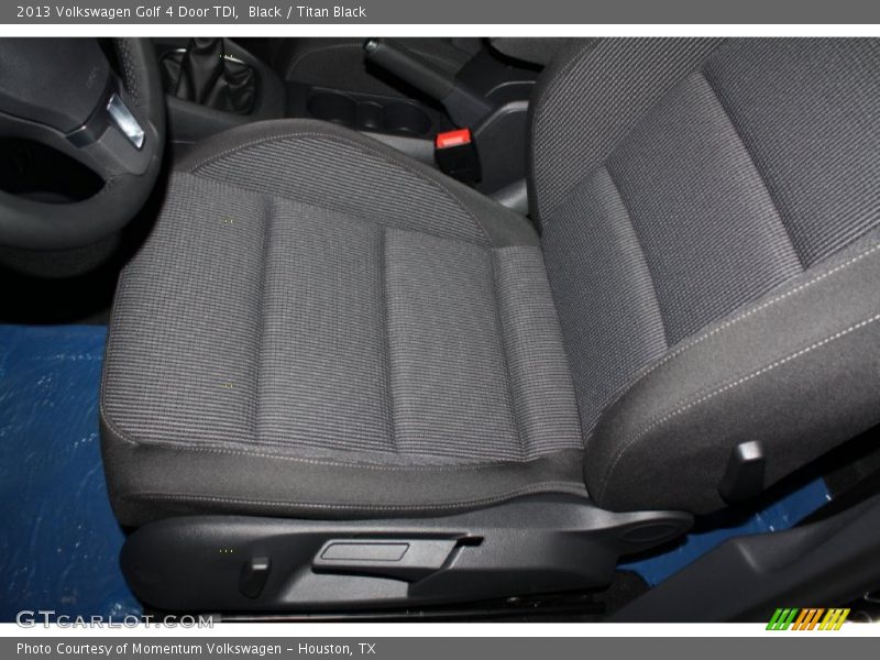 Black / Titan Black 2013 Volkswagen Golf 4 Door TDI