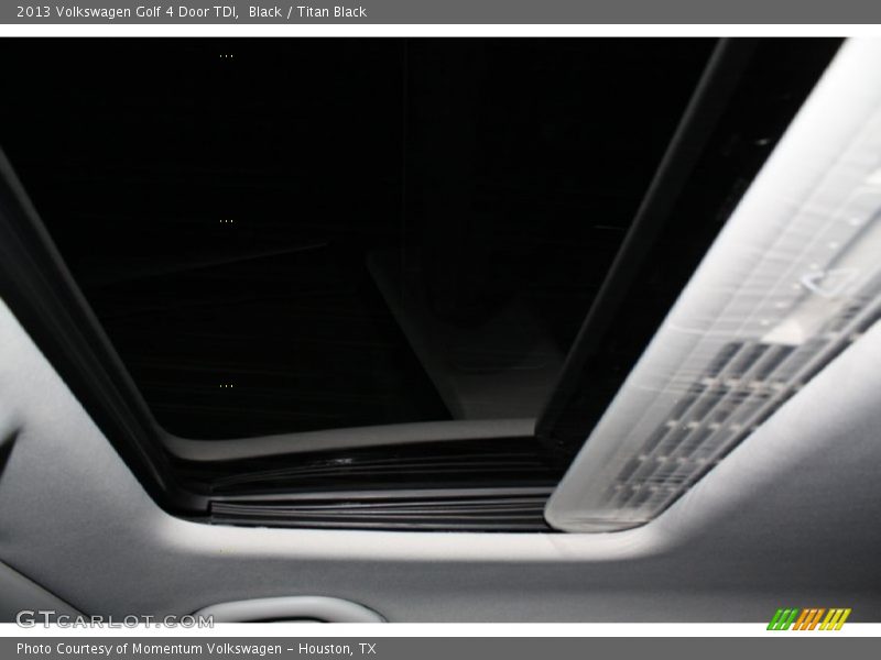 Black / Titan Black 2013 Volkswagen Golf 4 Door TDI