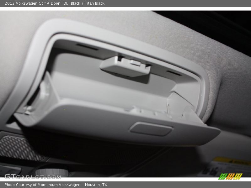 Black / Titan Black 2013 Volkswagen Golf 4 Door TDI