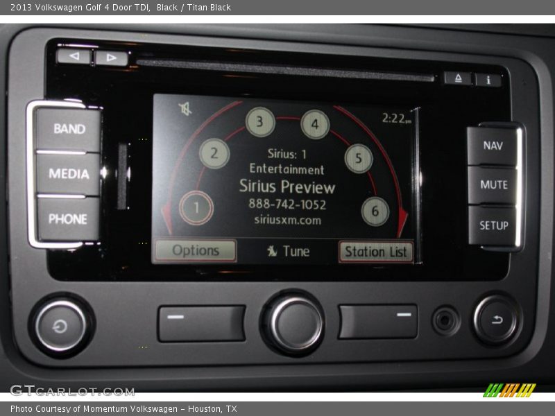 Black / Titan Black 2013 Volkswagen Golf 4 Door TDI