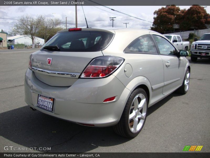 Silver Sand / Charcoal 2008 Saturn Astra XR Coupe