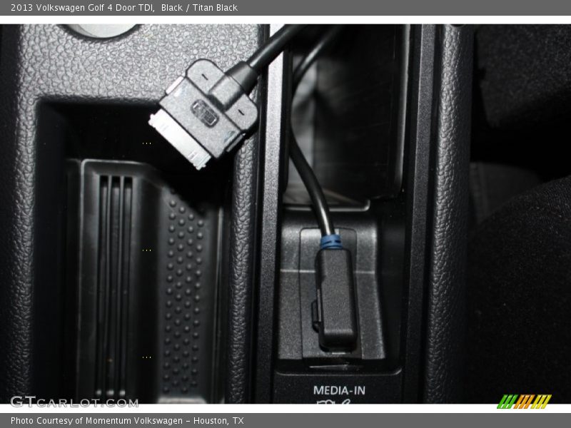 Black / Titan Black 2013 Volkswagen Golf 4 Door TDI