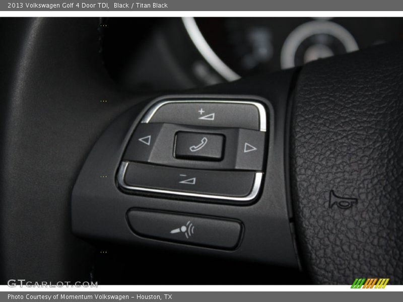 Black / Titan Black 2013 Volkswagen Golf 4 Door TDI