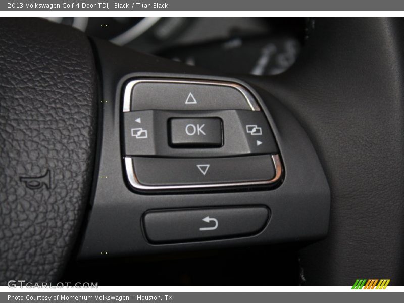 Black / Titan Black 2013 Volkswagen Golf 4 Door TDI