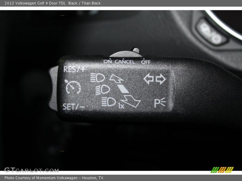 Black / Titan Black 2013 Volkswagen Golf 4 Door TDI