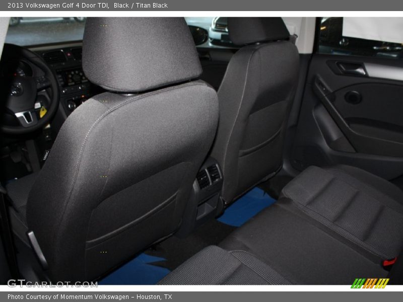 Black / Titan Black 2013 Volkswagen Golf 4 Door TDI