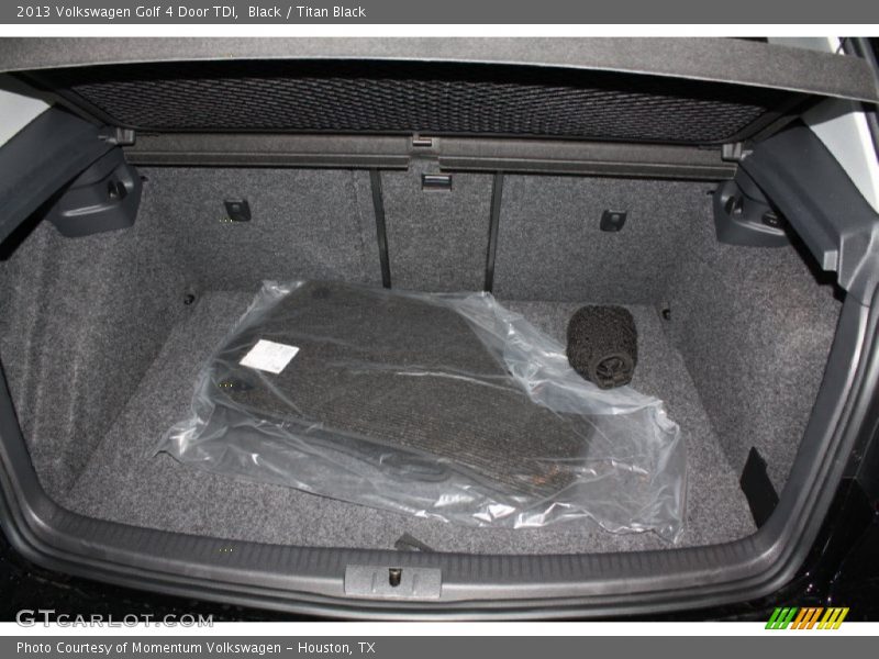 Black / Titan Black 2013 Volkswagen Golf 4 Door TDI