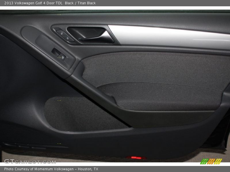 Black / Titan Black 2013 Volkswagen Golf 4 Door TDI