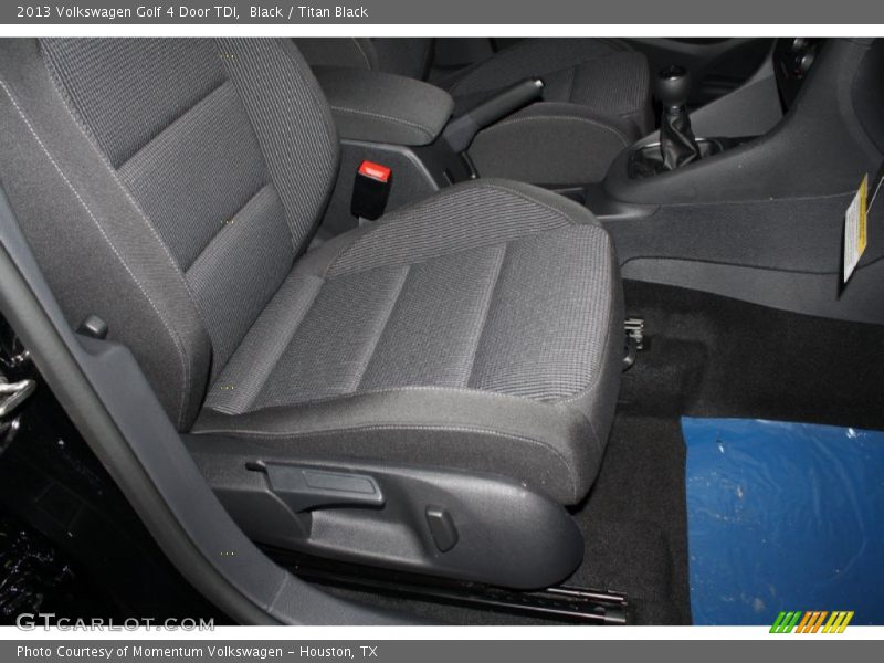 Black / Titan Black 2013 Volkswagen Golf 4 Door TDI