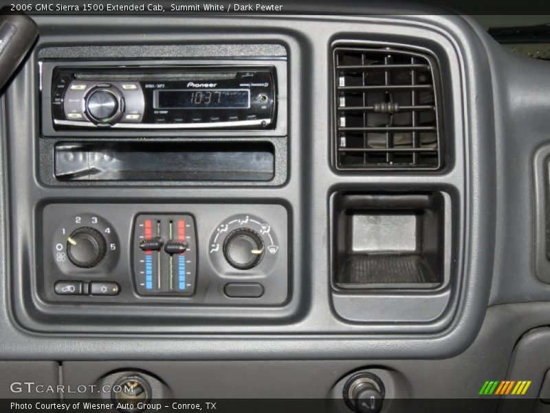 Summit White / Dark Pewter 2006 GMC Sierra 1500 Extended Cab