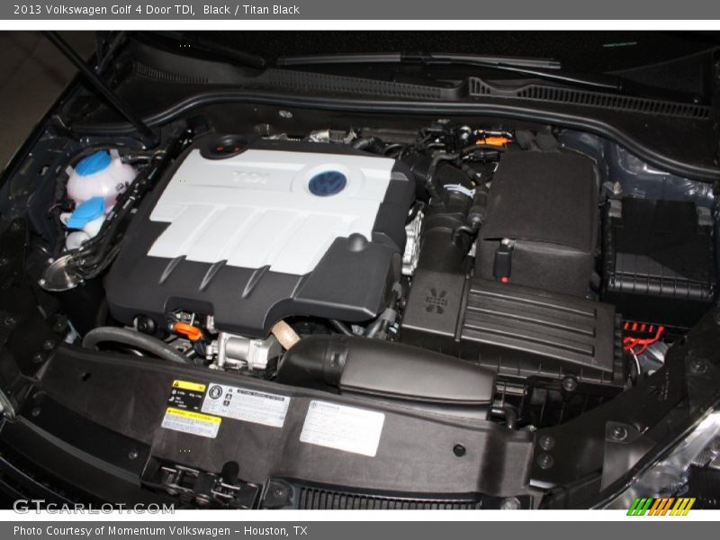 Black / Titan Black 2013 Volkswagen Golf 4 Door TDI