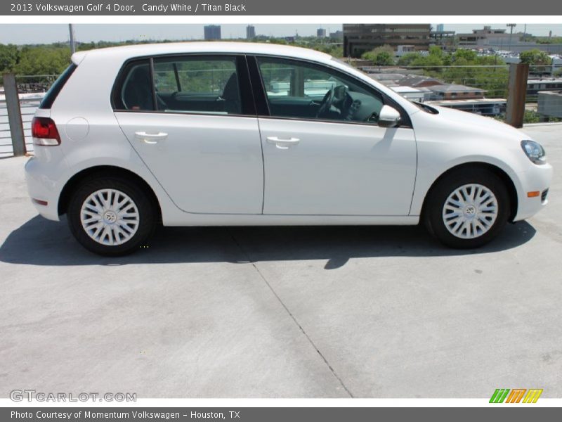 Candy White / Titan Black 2013 Volkswagen Golf 4 Door