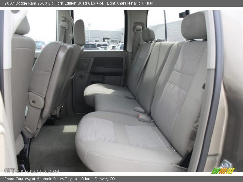 Light Khaki Metallic / Khaki 2007 Dodge Ram 2500 Big Horn Edition Quad Cab 4x4