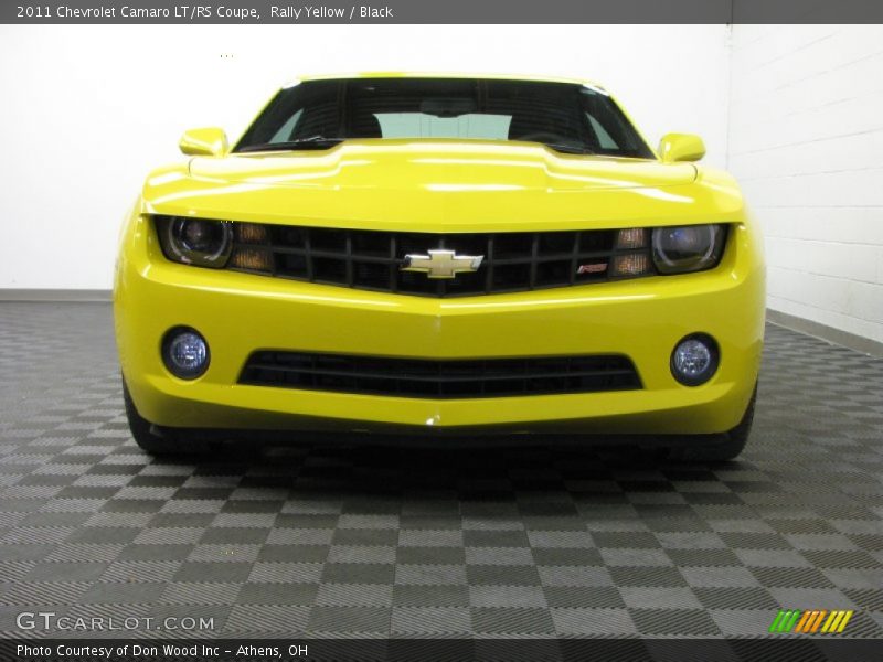 Rally Yellow / Black 2011 Chevrolet Camaro LT/RS Coupe