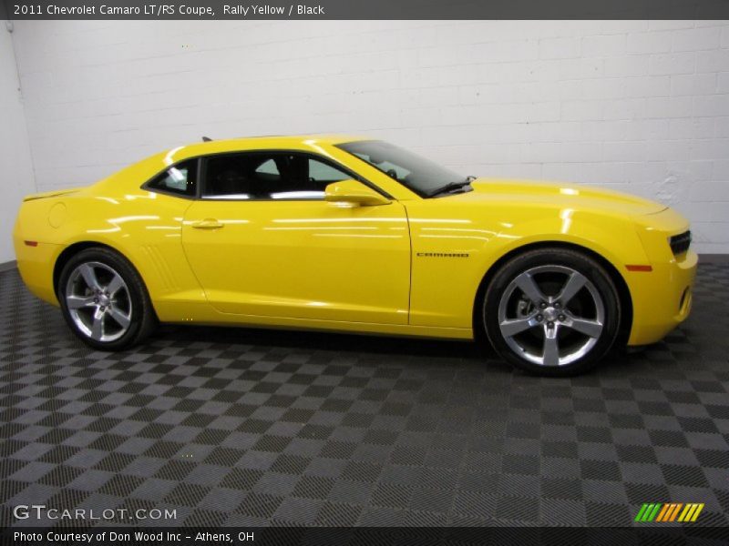Rally Yellow / Black 2011 Chevrolet Camaro LT/RS Coupe