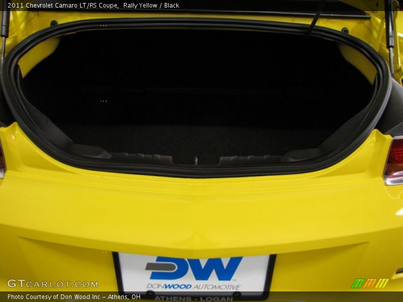 Rally Yellow / Black 2011 Chevrolet Camaro LT/RS Coupe