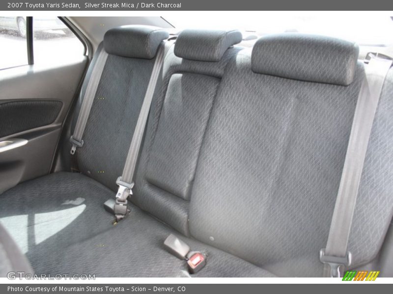 Silver Streak Mica / Dark Charcoal 2007 Toyota Yaris Sedan