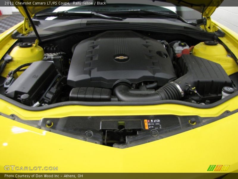 Rally Yellow / Black 2011 Chevrolet Camaro LT/RS Coupe