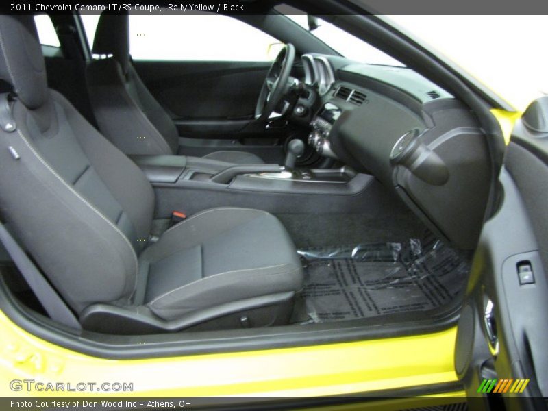 Rally Yellow / Black 2011 Chevrolet Camaro LT/RS Coupe