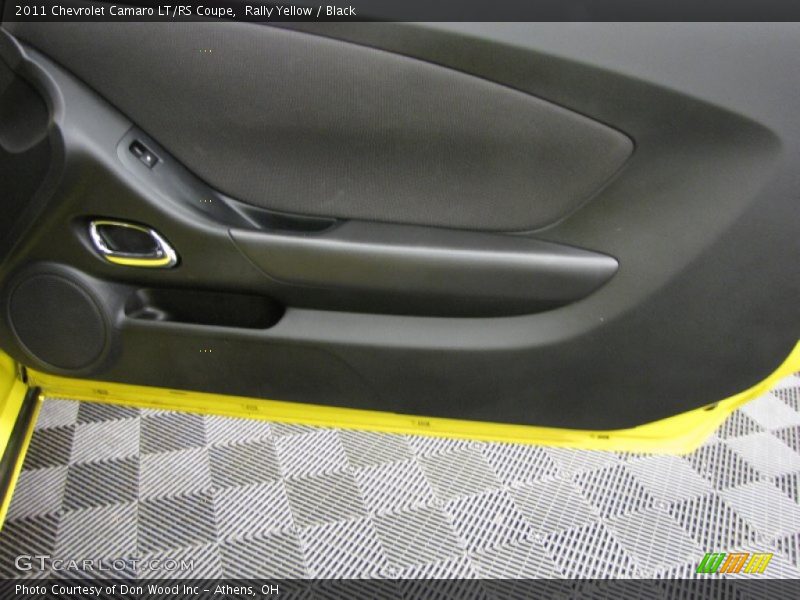 Rally Yellow / Black 2011 Chevrolet Camaro LT/RS Coupe