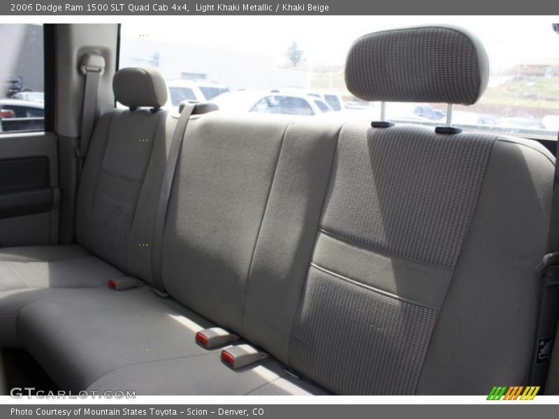 Light Khaki Metallic / Khaki Beige 2006 Dodge Ram 1500 SLT Quad Cab 4x4