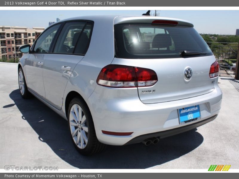 Reflex Silver Metallic / Titan Black 2013 Volkswagen Golf 4 Door TDI