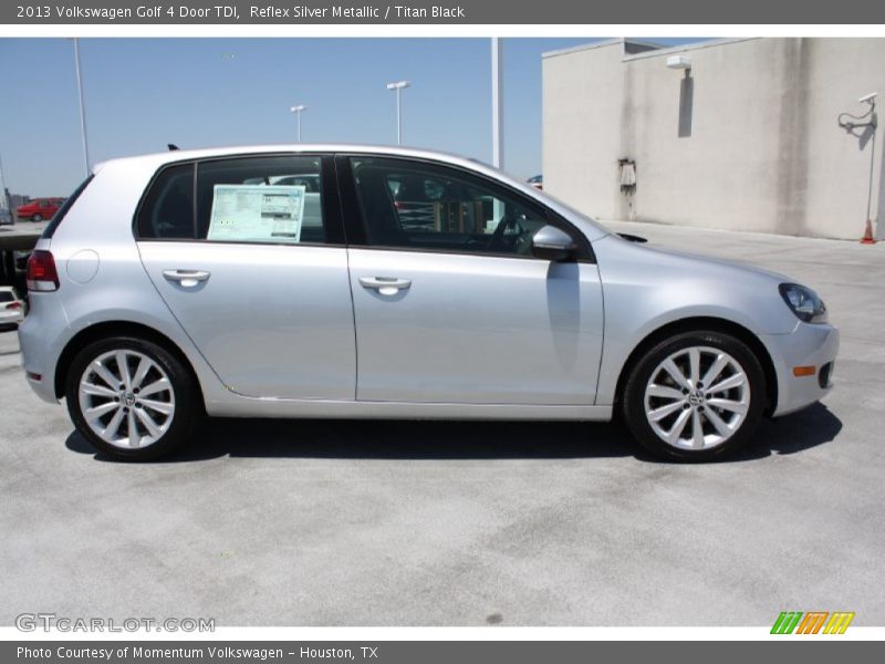  2013 Golf 4 Door TDI Reflex Silver Metallic