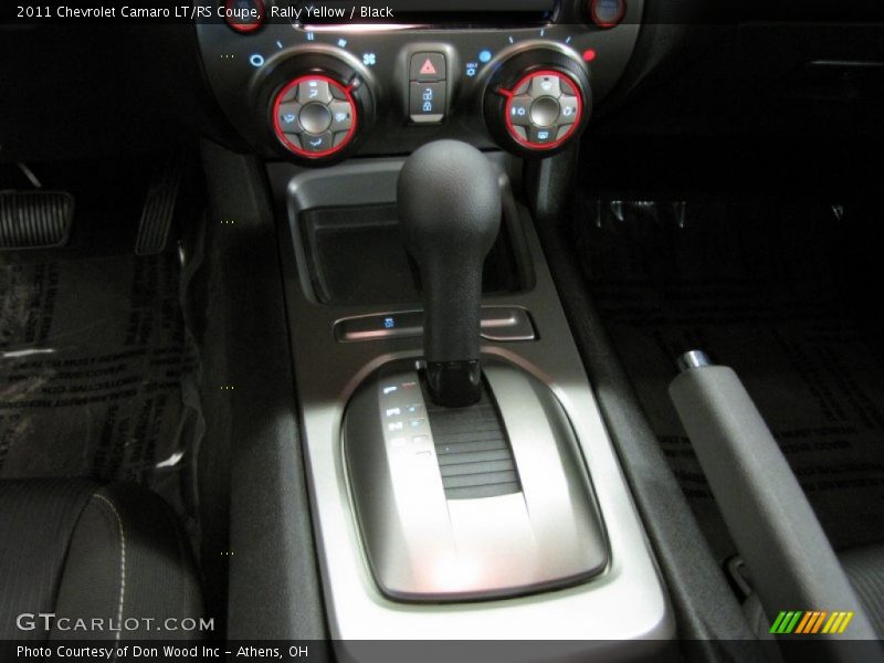 Rally Yellow / Black 2011 Chevrolet Camaro LT/RS Coupe