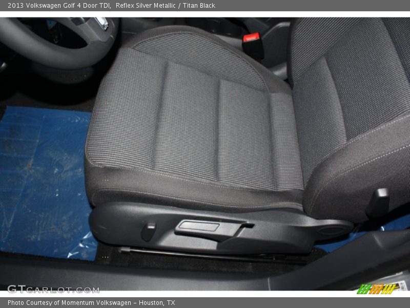 Reflex Silver Metallic / Titan Black 2013 Volkswagen Golf 4 Door TDI