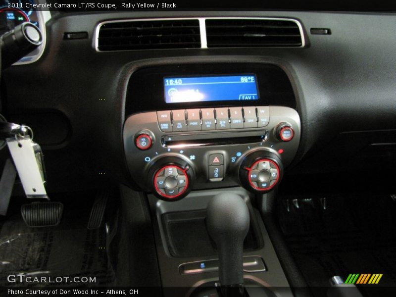 Rally Yellow / Black 2011 Chevrolet Camaro LT/RS Coupe