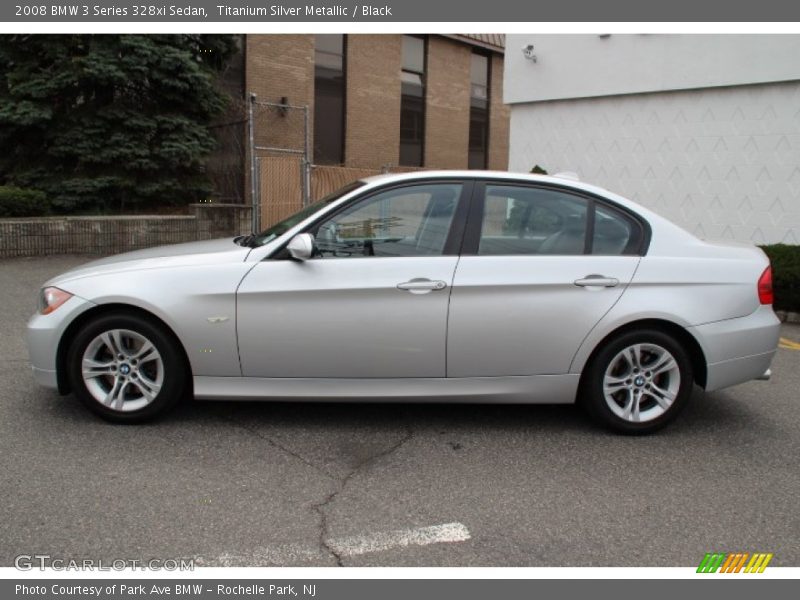  2008 3 Series 328xi Sedan Titanium Silver Metallic