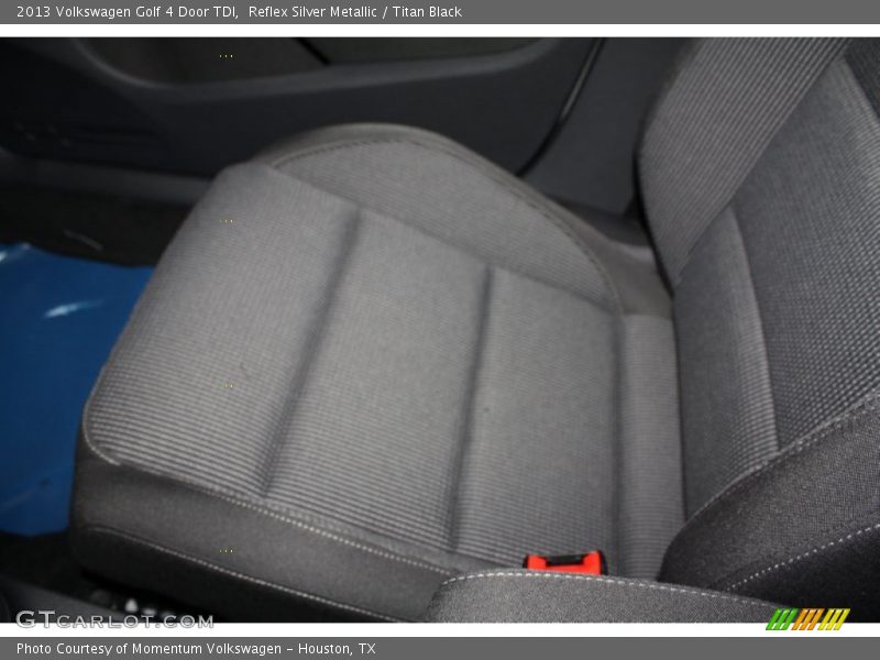 Reflex Silver Metallic / Titan Black 2013 Volkswagen Golf 4 Door TDI