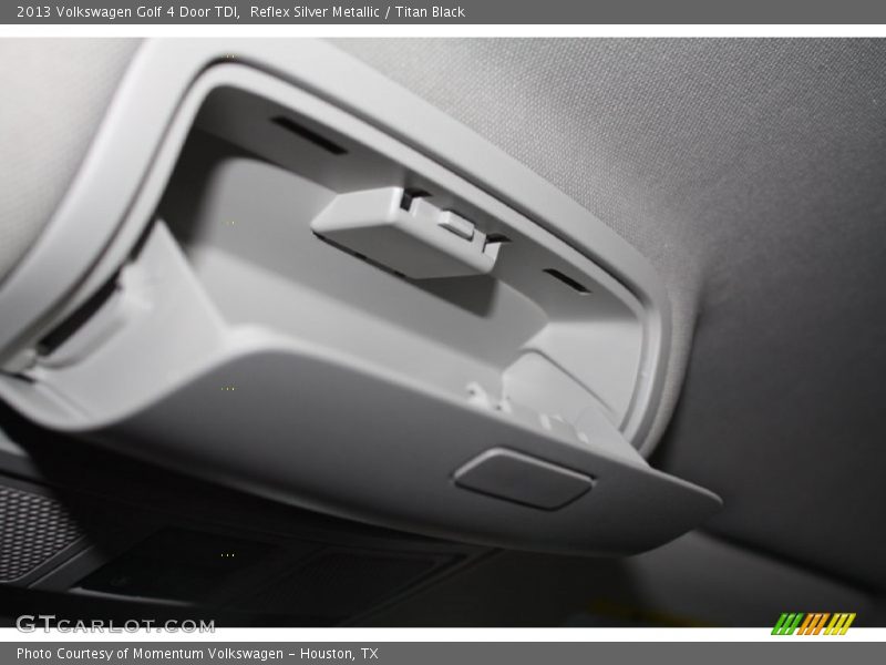 Reflex Silver Metallic / Titan Black 2013 Volkswagen Golf 4 Door TDI