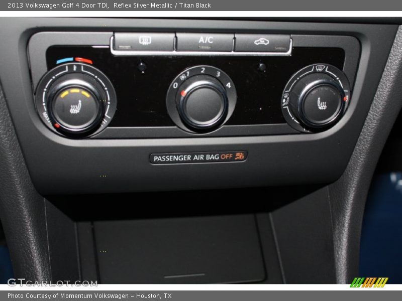 Controls of 2013 Golf 4 Door TDI