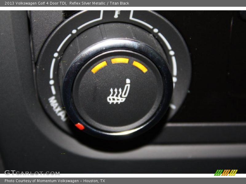Reflex Silver Metallic / Titan Black 2013 Volkswagen Golf 4 Door TDI