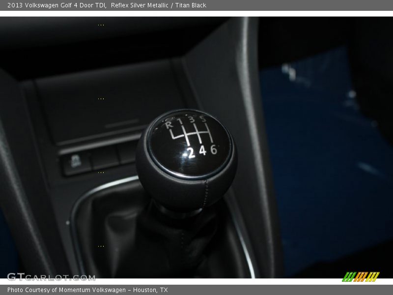  2013 Golf 4 Door TDI 6 Speed Manual Shifter