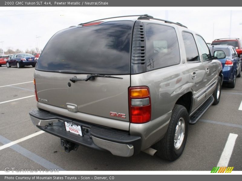 Pewter Metallic / Neutral/Shale 2003 GMC Yukon SLT 4x4