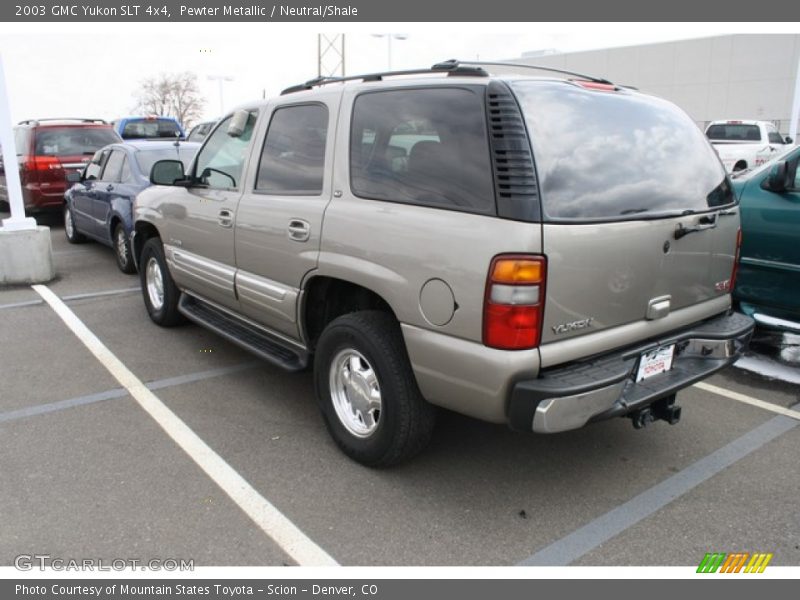 Pewter Metallic / Neutral/Shale 2003 GMC Yukon SLT 4x4