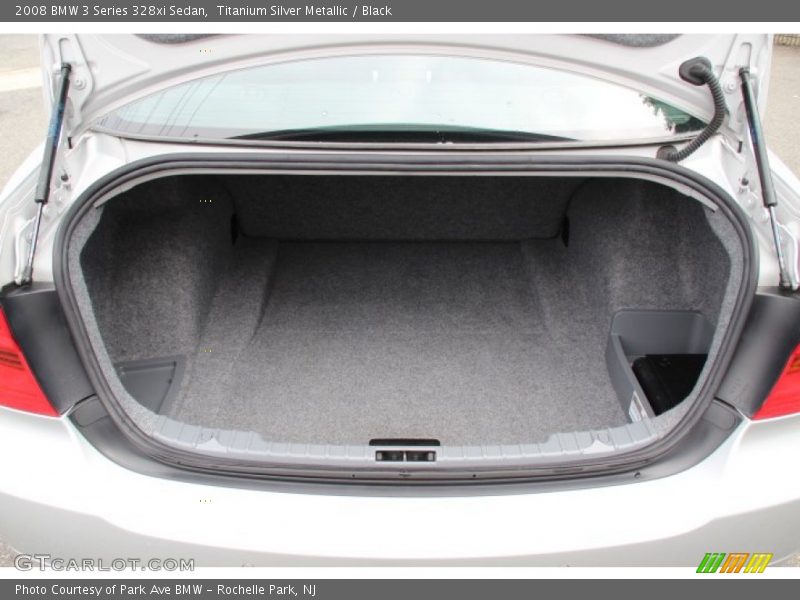 Titanium Silver Metallic / Black 2008 BMW 3 Series 328xi Sedan