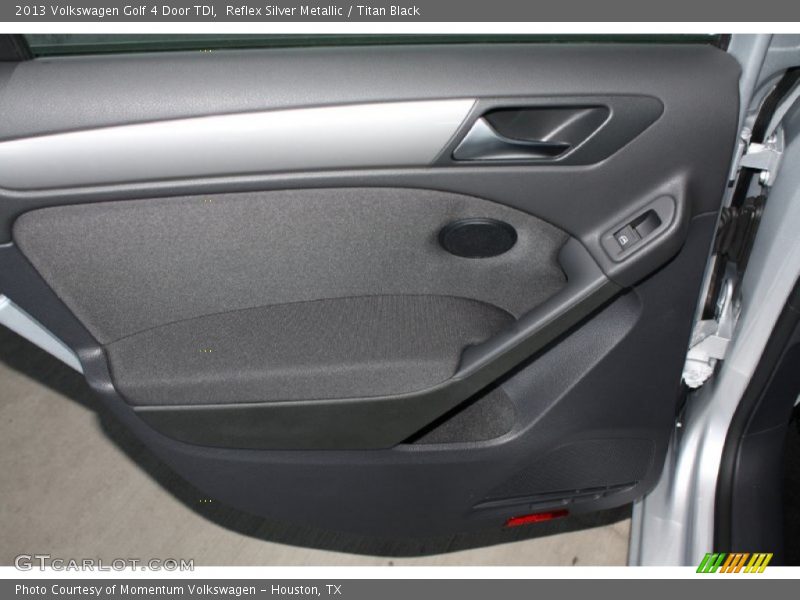 Reflex Silver Metallic / Titan Black 2013 Volkswagen Golf 4 Door TDI