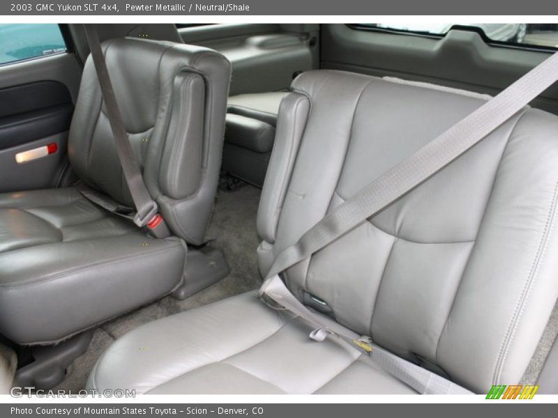 Pewter Metallic / Neutral/Shale 2003 GMC Yukon SLT 4x4